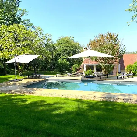 Beytan Al Couder Stylish Architect House With Ac And Private Pool, Village Center, Golf Course And Dordogne River At Easy Walk Siorac-en-Perigord