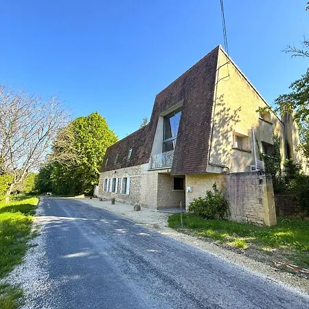 Beytan Al Couder Stylish Architect House With Ac And Private Pool, Village Center, Golf Course And Dordogne River At Easy Walk Holiday home *