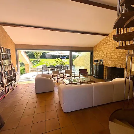 Holiday home Beytan Al Couder Stylish Architect House With Ac And Private Pool, Village Center, Golf Course And Dordogne River At Easy Walk *