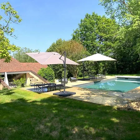 Beytan Al Couder Stylish Architect House With Ac And Private Pool, Village Center, Golf Course And Dordogne River At Easy Walk Holiday home *