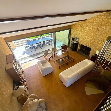 Beytan Al Couder Stylish Architect House With Ac And Private Pool, Village Center, Golf Course And Dordogne River At Easy Walk Holiday home *