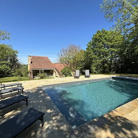 Beytan Al Couder Stylish Architect House With Ac And Private Pool, Village Center, Golf Course And Dordogne River At Easy Walk Holiday home Siorac-en-Perigord